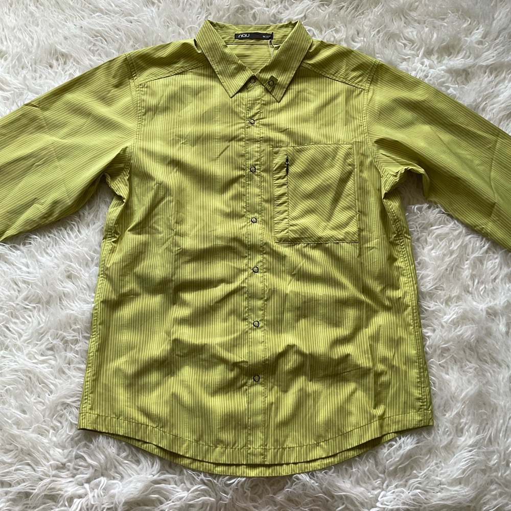 🆕NAU LIGHTBEAM SHIRT IN OASIS‎ STRIPE